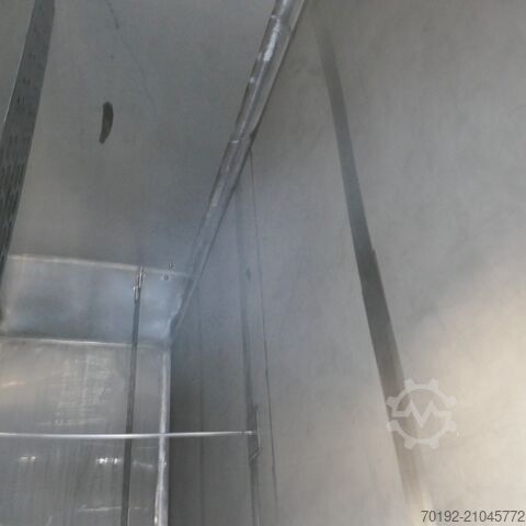 12220 Liter heiz-/kühlbarer kubischer Lagertank aus V2A mit 2 inneren Kühlplatten  9416