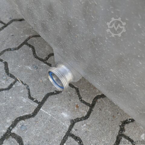 10468 Liter heiz-/kühlbarer kubischer Lagertank aus V2A mit 2 inneren Kühlplatten  9409