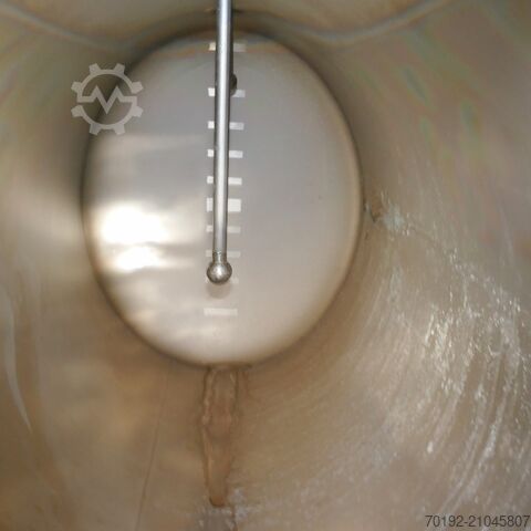 900 Liter ovaler Behälter aus V4A  9402