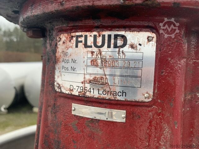 6000 Liter Rührwerksbehälter aus V2A mit Propellerrührwerk  S16418