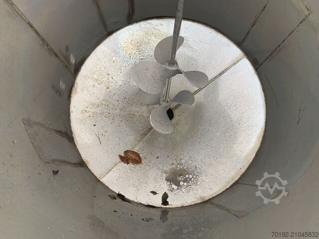 600 Liter Rührwerksbehälter Behälter aus V2A mit Propellerrührwerk  S16422