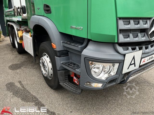 Skip truck MERCEDES-BENZ Arocs 2640 6x4*Classis Space*Meiller Teleskop*