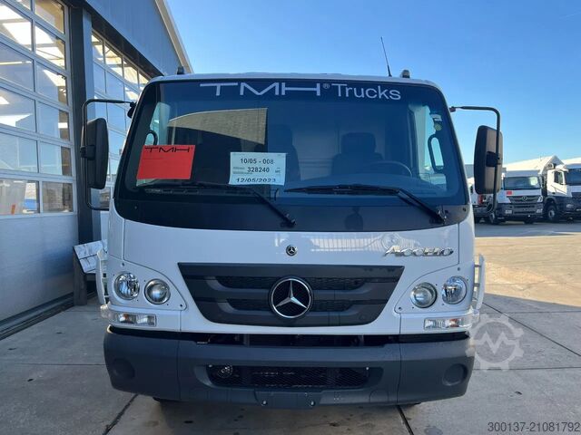 Platform trailer Mercedes-Benz Accelo 915 4x2 Flatbed with dropsides