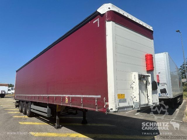 Open semitrailer with tarp Schmitz Cargobull Semitrailer Curtainsider Standard