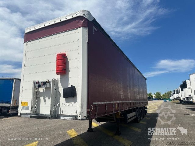 Open semitrailer with tarp Schmitz Cargobull Semitrailer Curtainsider Standard