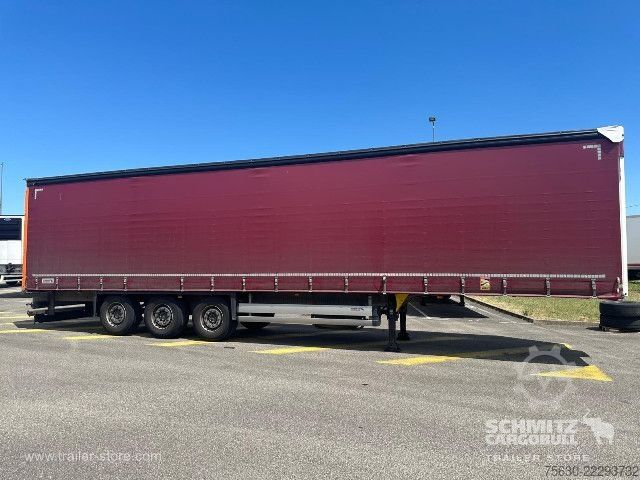 Open semitrailer with tarp Schmitz Cargobull Semitrailer Curtainsider Standard