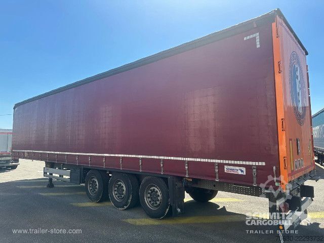 Open semitrailer with tarp Schmitz Cargobull Semitrailer Curtainsider Standard