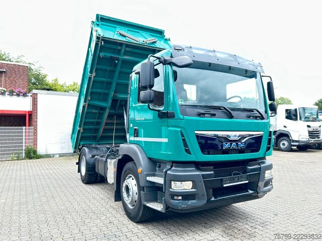 Three-sided tipper truck MAN 18.340 TGM MEILLER 3Skipper