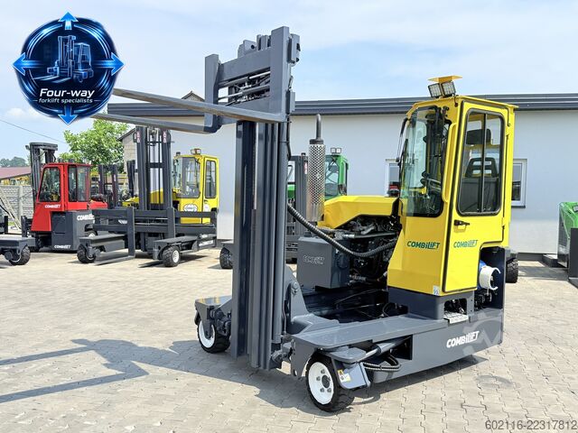 4-way forklift Combilift C3000 GAS TRIPLEX 6400 ONLY 953H CABIN