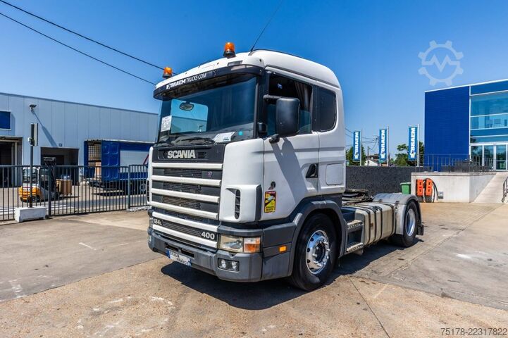 Standard tractor SCANIA R124L 400+MANUAL+HYDR