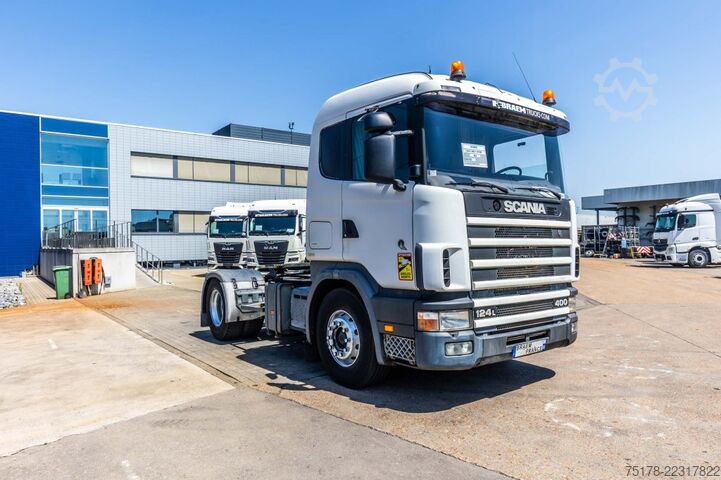 Standard tractor SCANIA R124L 400+MANUAL+HYDR