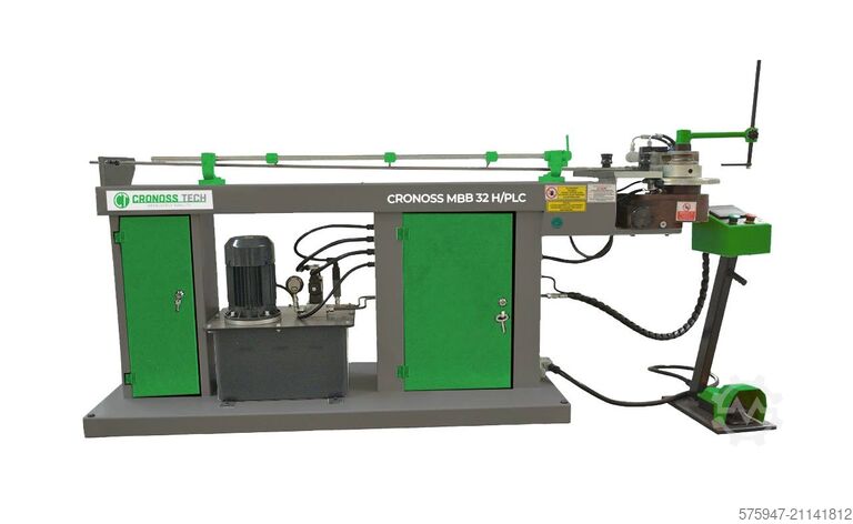 32×3 mm - Hydraulische Rohrbiegemaschine mit Dorn CRONOSSTECH MBB 32 H-PLC