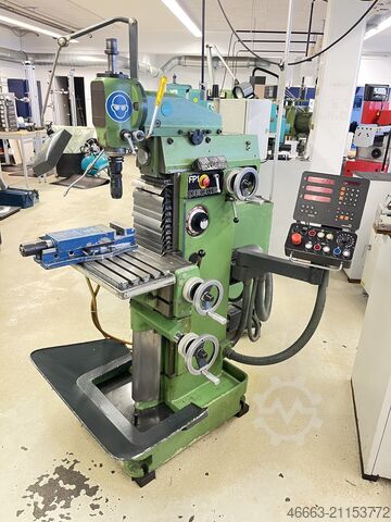 Universal- Fräsmaschine aus Schule! Deckel FP1