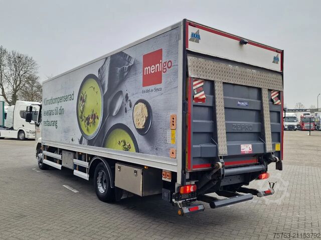 Refrigerated/frozen transport DAF LF 16.260 4x2 Frigo Hultstein  - Zepro loadlift...