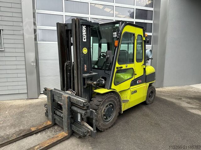 Treibgasstapler Clark C50SL - TRIPLEX 4,3 m