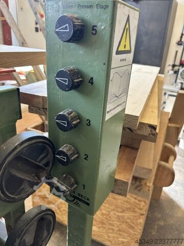 5-layer laminating press R. Beck Etagenpresse
