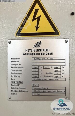 CNC Dreh- und Fräszentrum HEYLIGENSTAEDT HEYNUMAT 5 UK / 1500