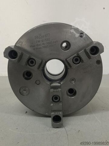 Power chuck, 3-jaw wedge bar lathe chuck RÖHM Vermutlich Duro 180