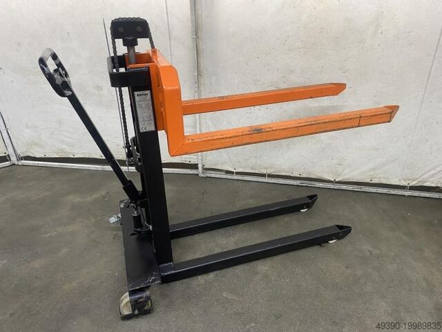 High-lift stacker - pedestrian stacker, tiller stacker, hydraulic lift stacker KENTRUCK Ergo-H