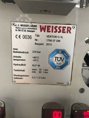 Vertikaldrehmaschine WEISSER VERTOR C 1-L