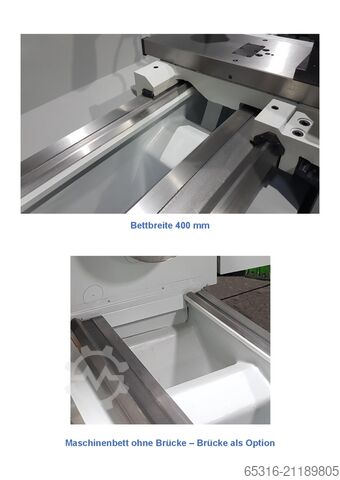 Leit-/Zugspindeldrehmaschine ZMM MEXPOL TUS 400