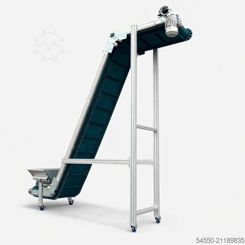 Holzzerkleinerer die magnetprofis Winkelförderband Z-Förderband