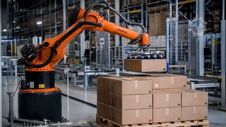 Industrial robot KUKA Karton - Palettierroboter KR210 KR240 KR360 KR500 KRC4