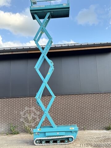 Tracked aerial lift Airman 8m Aichi, scissor lift AIRMAN Encl081