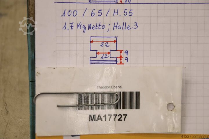 Interchangeable jaws unbekannt Breite 22 mm