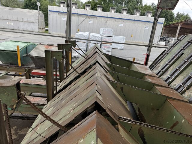 Komplettes Sägewerk (stationär) Sänger & Massierer Stapelanlage Umstapelanlage