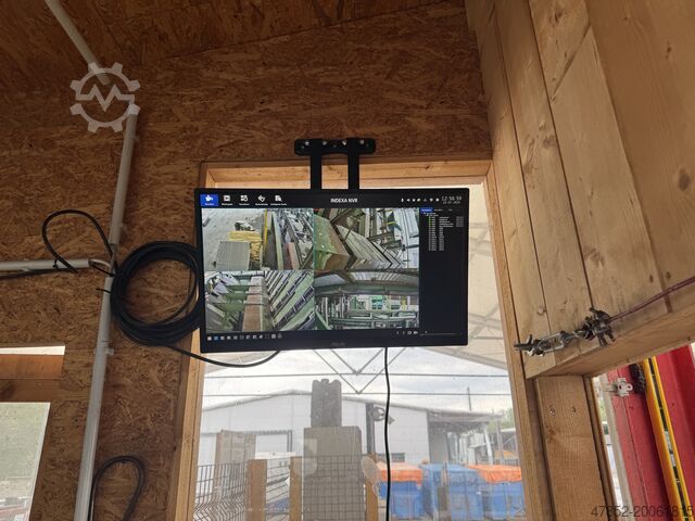 Komplettes Sägewerk (stationär) Sänger & Massierer Stapelanlage Umstapelanlage