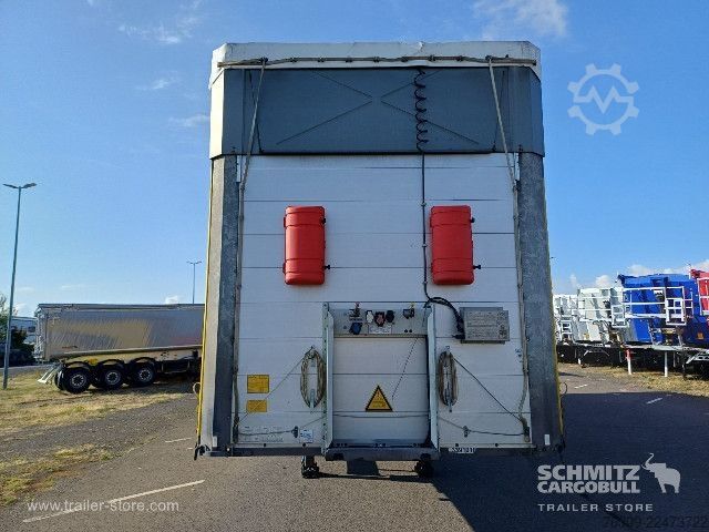Auflieger mit Pritsche & Plane Schmitz Cargobull Curtainsider Mega Getränke