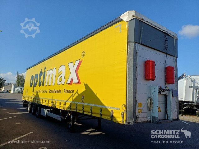 Auflieger mit Pritsche & Plane Schmitz Cargobull Curtainsider Mega Getränke