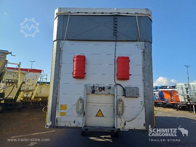 Auflieger mit Pritsche & Plane Schmitz Cargobull Curtainsider Mega Getränke