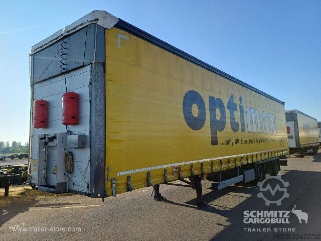 Auflieger mit Pritsche & Plane Schmitz Cargobull Curtainsider Mega Getränke
