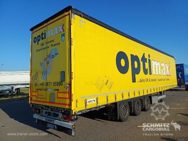 Auflieger mit Pritsche & Plane Schmitz Cargobull Curtainsider Mega Getränke