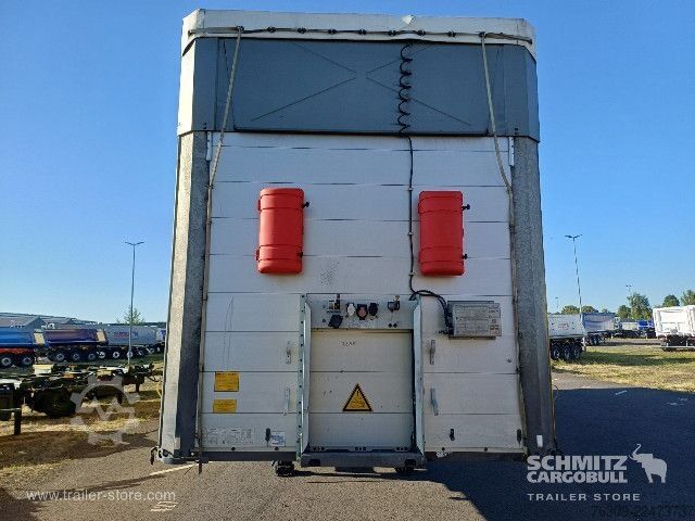 Auflieger mit Pritsche & Plane Schmitz Cargobull Curtainsider Mega Getränke