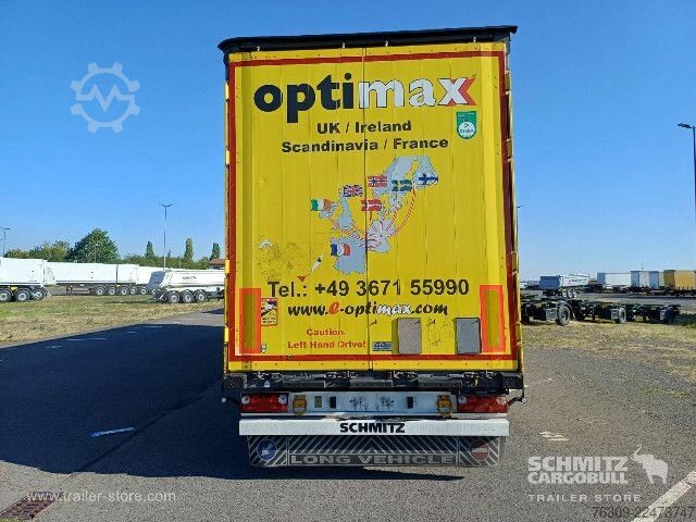 Auflieger mit Pritsche & Plane Schmitz Cargobull Curtainsider Mega Getränke