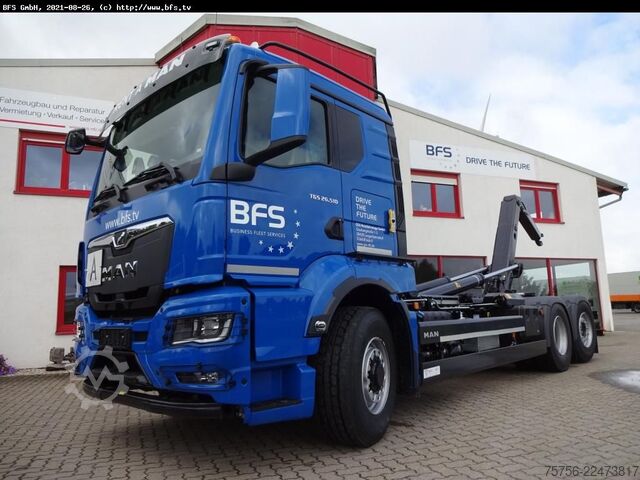 Abrollkipper MAN TGS (TG3) 26.510 6x4H-4 BL CH Meiller, Hydrodriv
