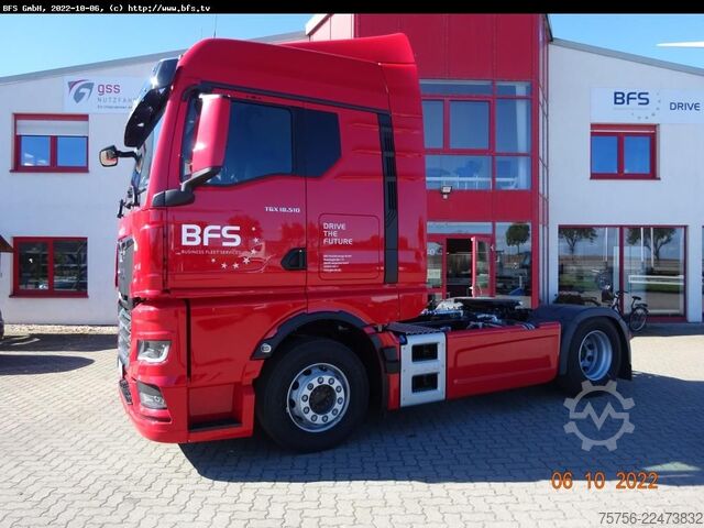 Kipper LKW MAN TGX (TG3) 18.510 4x2 BL SA Kipphydraulik, Sicher