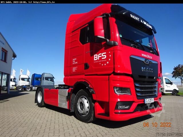 Kipper LKW MAN TGX (TG3) 18.510 4x2 BL SA Kipphydraulik, Sicher
