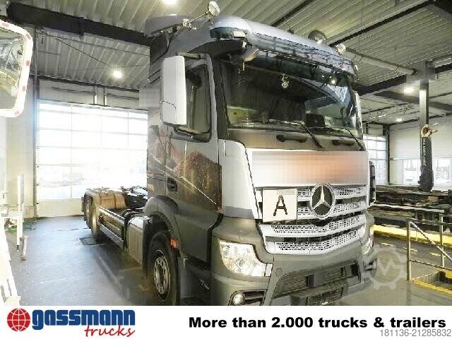 Abrollkipper Mercedes-Benz Actros 2548 L 6x2, Liftachse, Retarder, Navi,