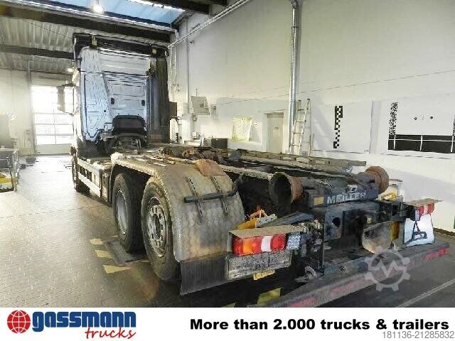 Abrollkipper Mercedes-Benz Actros 2548 L 6x2, Liftachse, Retarder, Navi,