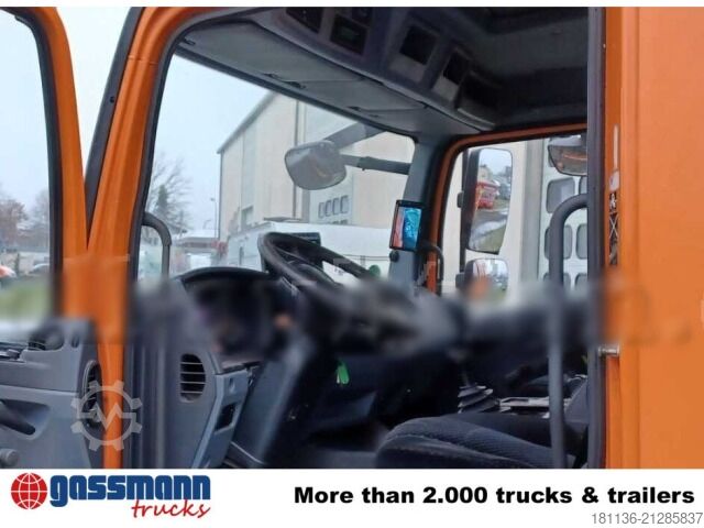 Kipper LKW Mercedes-Benz Atego 1224 4x2 Doka, EEV, Kran Palfinger PC2700 B,