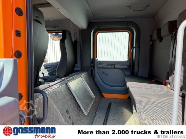 Kipper LKW Mercedes-Benz Atego 1224 4x2 Doka, EEV, Kran Palfinger PC2700 B,