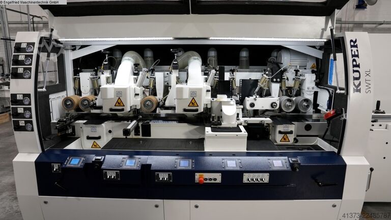 4 side moulder KUPER SWT XL-6 Fenster, CNC-Spindeln