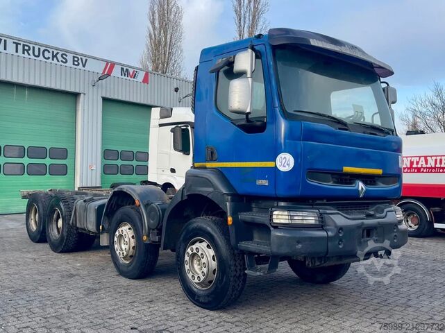 Schwerlast Renault Kerax 380 8x4 ,  PTO, full spring !!!