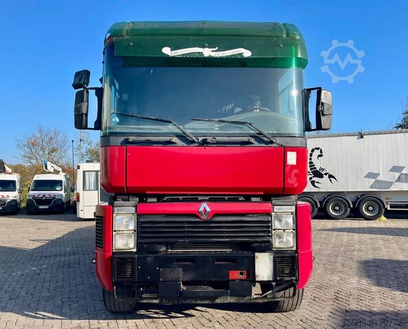 Autotransporter Renault Magnum 430 6x2,Manuel, MACK, TELMA, En excellen...