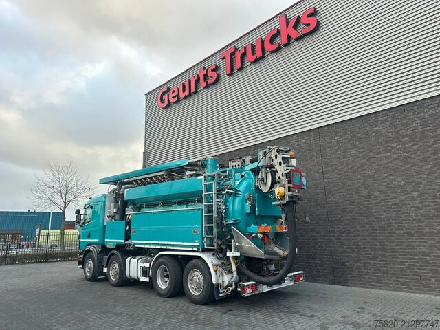 Saugfahrzeug Scania G480 LB 8X2 6MNA ZUI/SPOEL COMBI MET WATERRECYC...