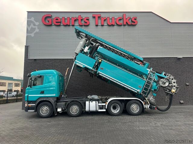 Saugfahrzeug Scania G480 LB 8X2 6MNA ZUI/SPOEL COMBI MET WATERRECYC...